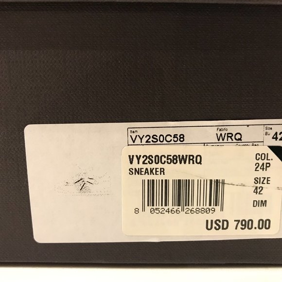 Valentino Low-Top Calfskin VL7N Sneaker with Bands